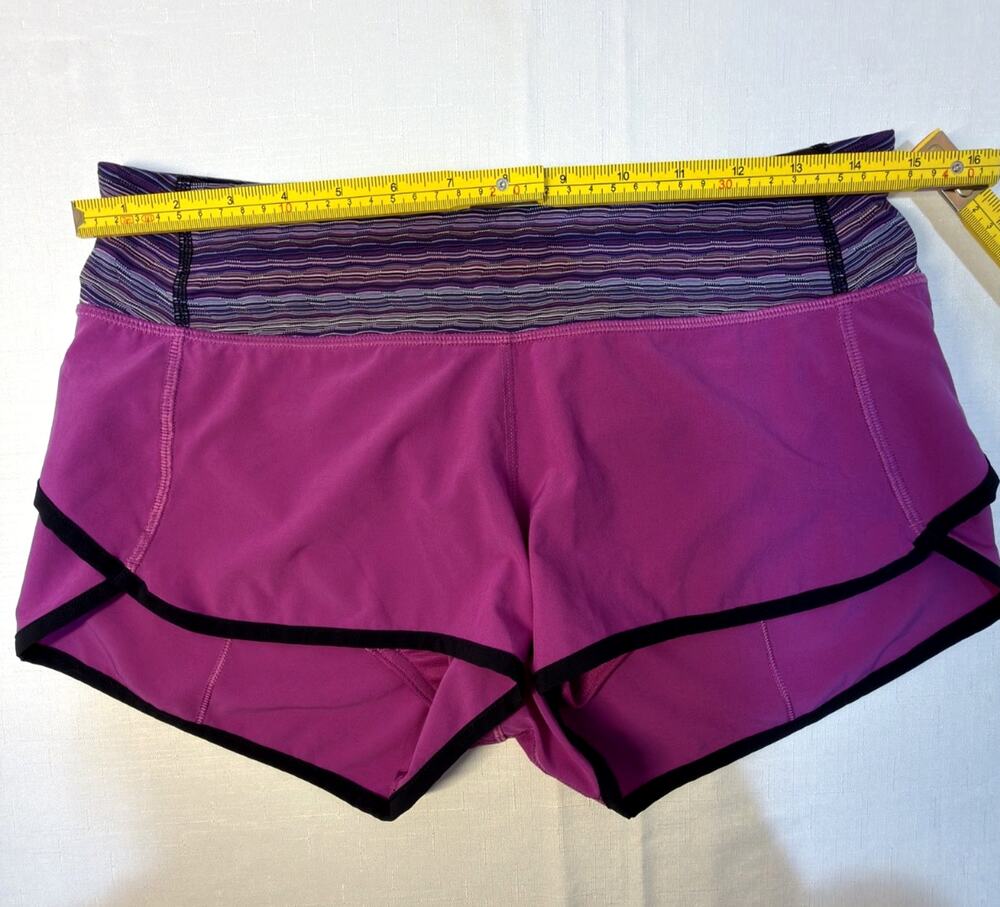 Lululemon Speed Short Ultra Violet Size 6 W7578S